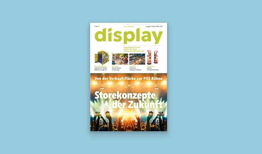 display erstmals als E-Magazin