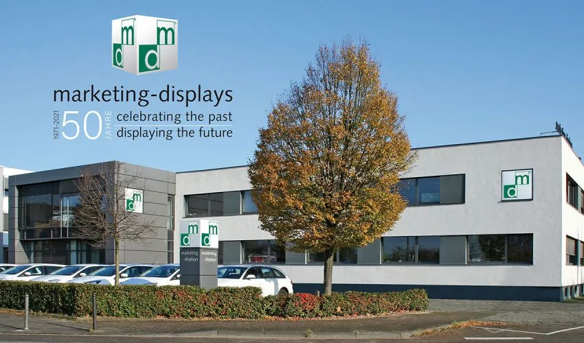marketing-displays feiert Jubiläum