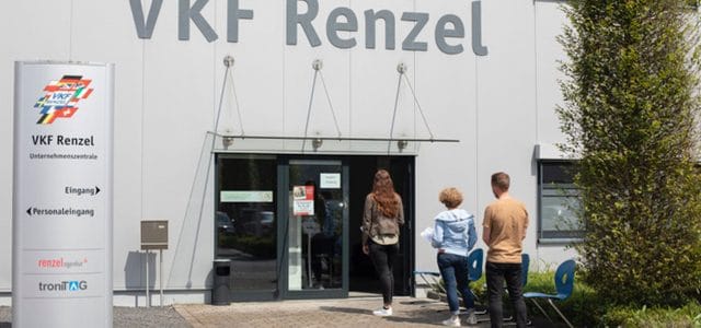 VKF Renzel startet Impfung im Betrieb