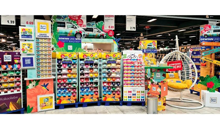 spez_rittersport_fernweh_display Großplatzierungen am POS