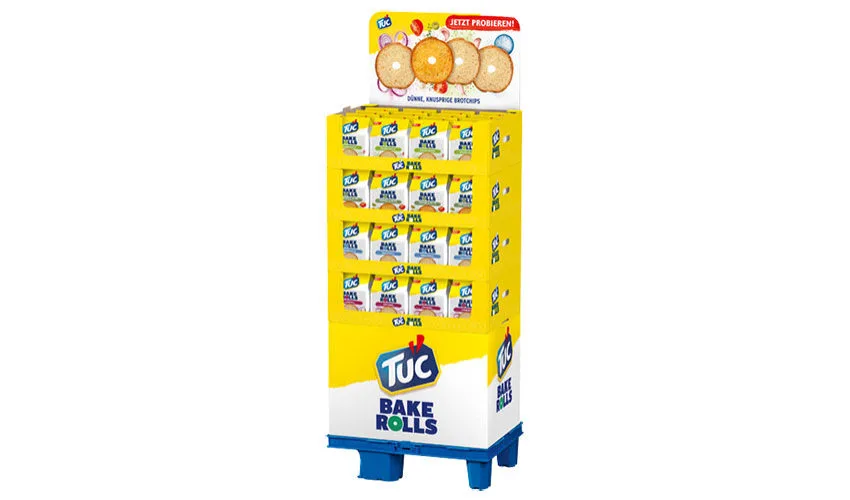 TUC Bake Rolls POS Pizza, Sour Cream & Onion und Barbecue