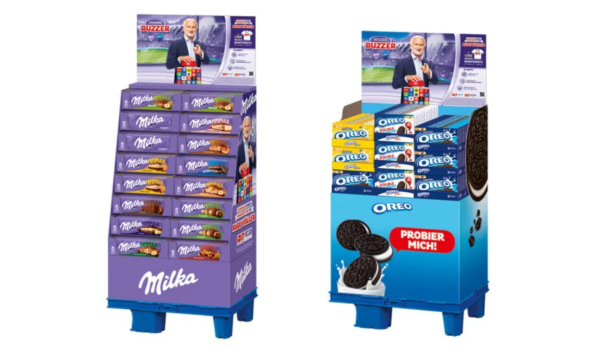 Rudi Völler wirbt für Mondelez