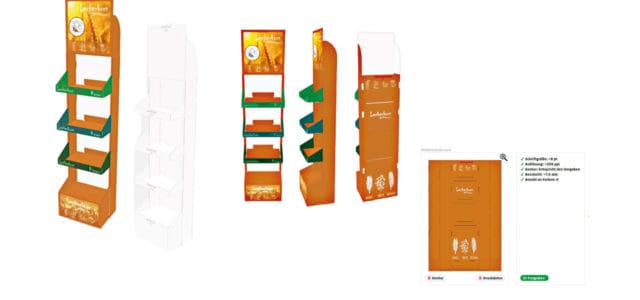 Darstellung Displays von Schoepe