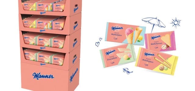 Mit Eiswaffel auf den Sommer freuen