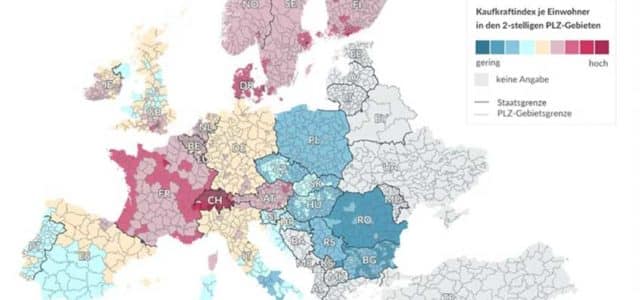 gfk, Kaufkraft, Einzelhandelskaufkraft