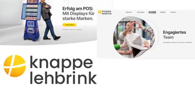 Displayhersteller Knappe + Lehbrink im neuen Look