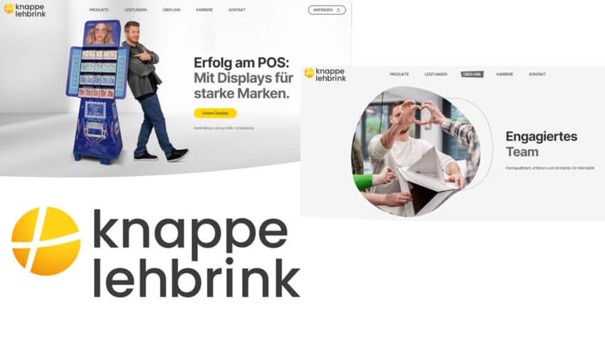 Displayhersteller Knappe + Lehbrink im neuen Look