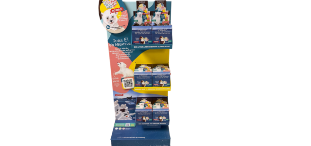 schleich "Weltretterei"-Display bei dm