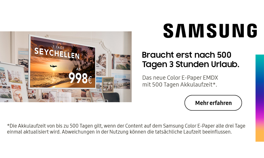 Samsung Color E-Paper EMDX