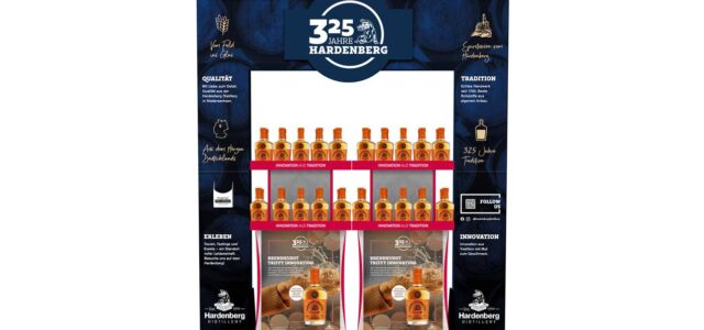 Distillery Hardenberg Jubiläums-Display