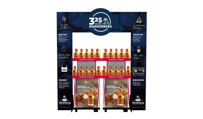 Distillery Hardenberg Jubiläums-Display