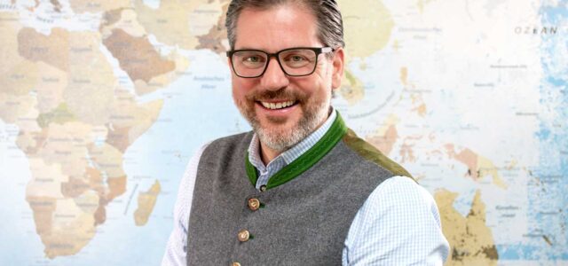 Dirk von Kries Leiter Export Erdinger Weißbräu. Foto: Erdinger Weißbräu