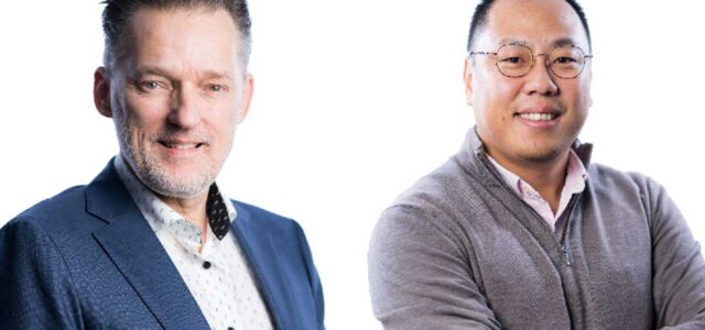 v.r.n..l.: Jae O Choi Park, EMEA Commercial Head, Ron Cottaar, Head of Global Marketing. Foto: PPDS