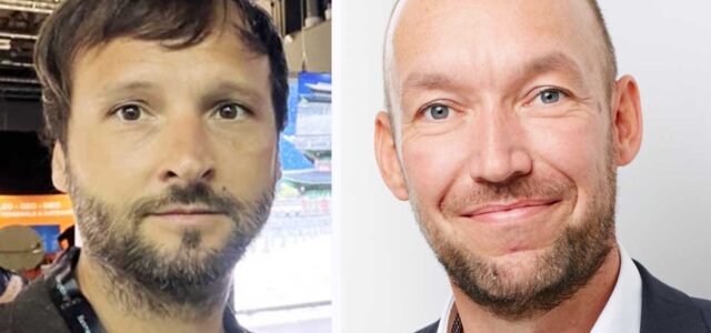 Christoph Spahn, Head of Channel Sales und Robert Bergner, Head of Solution Sales, Foto: LG Information Display Deutschland