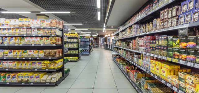 Supermarkt von innen