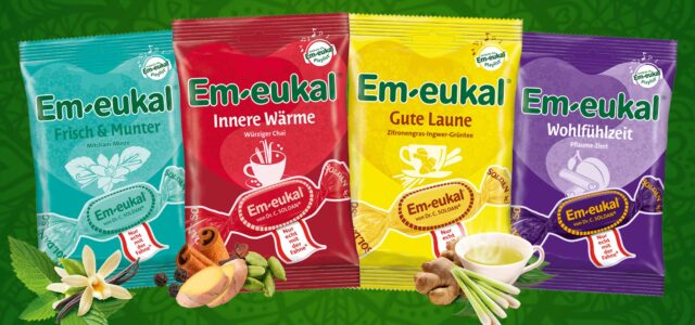 Die vier Sorten der Em-eukal-Stimmungsedition