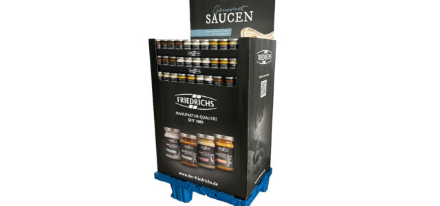 Display Saucen Friedrichs Gourmet