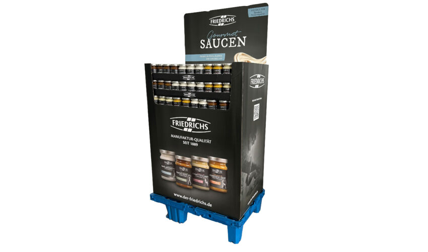Display Saucen Friedrichs Gourmet