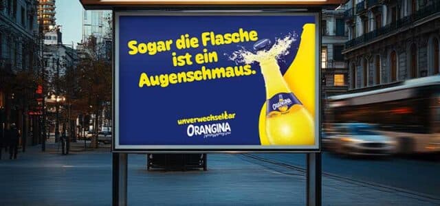 Out-of-Home-Kampagne Orangina