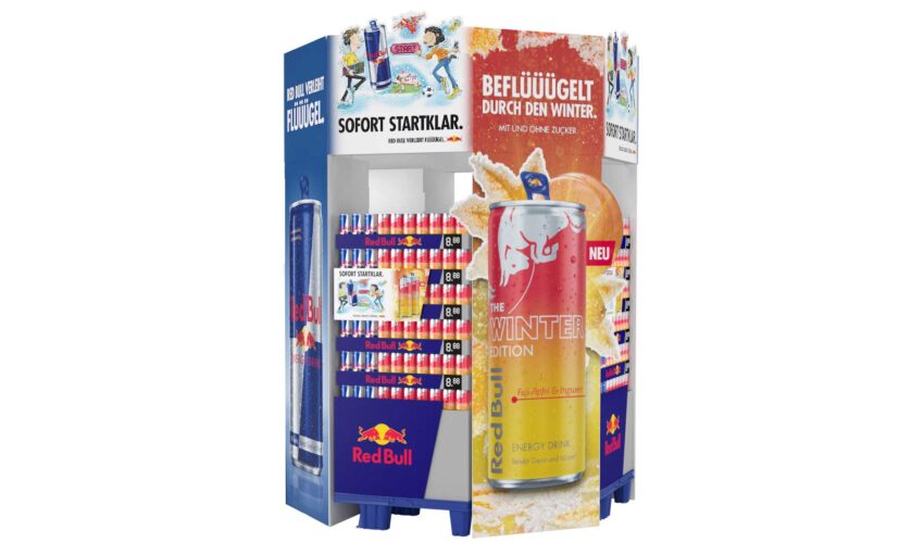 Display Red Bull Winter Edition 2025