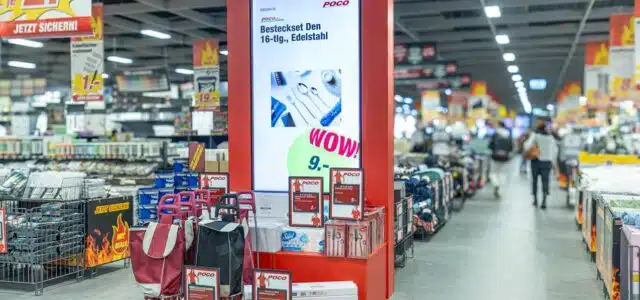 Kompas connect: neue Retail Media Lösung von dimedis und One Technik Group Foto: dimedis