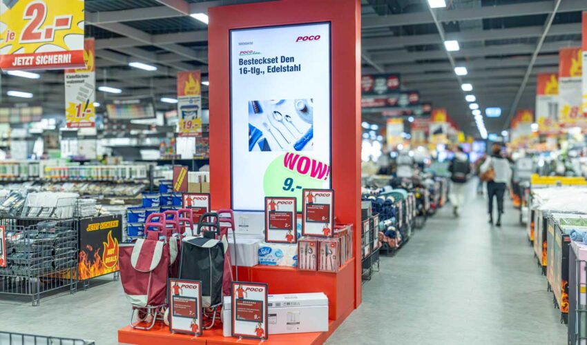 Kompas connect: neue Retail Media Lösung von dimedis und One Technik Group Foto: dimedis