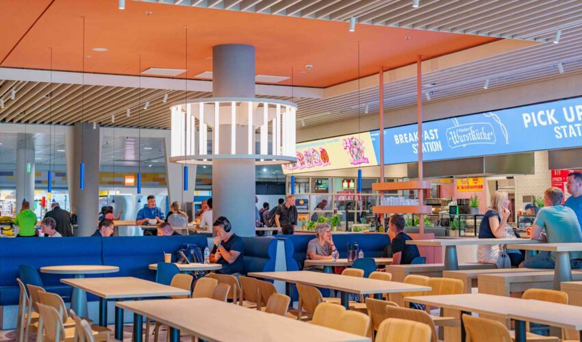 4 Food Street Kitchen am Flughafen München. Foto: Gruschwitz GmbH