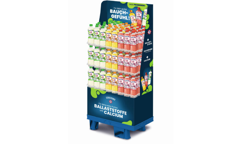 Display Gerolsteiner Flow