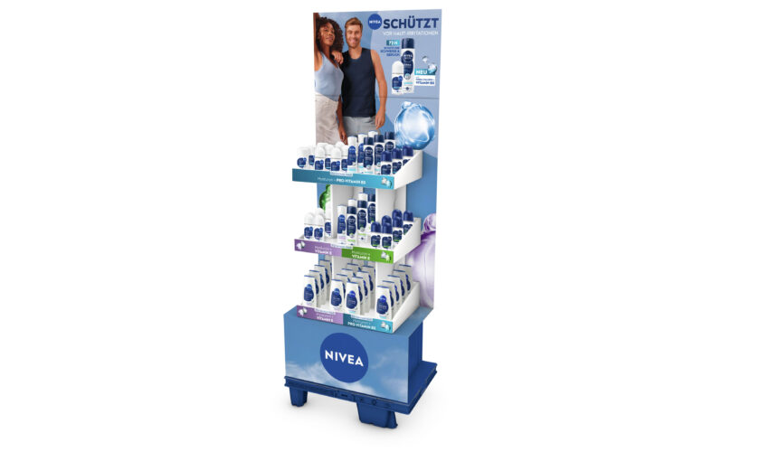 Display Nivea Derma Control