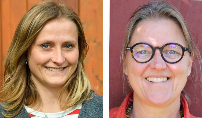 Nancy Schacht und Ute Rönnebeck