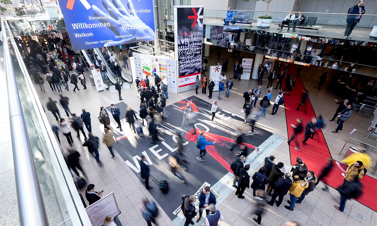 Eingang Messe Düsseldorf