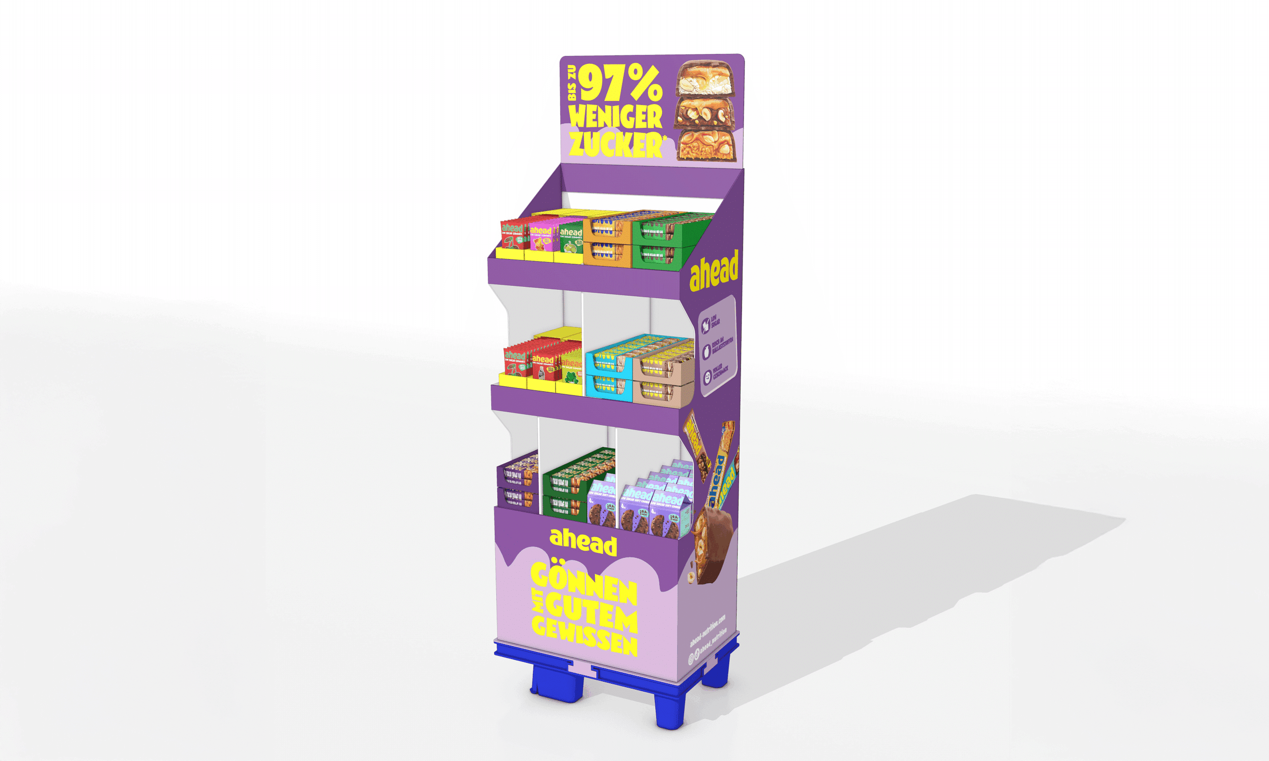 ahead erweitert POS-Auftritt - display Magazin