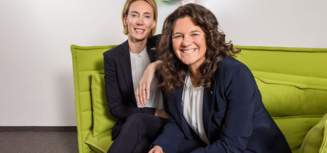 Natalia Schindler und Melanie Schneble bilden die neue Doppelspitze beim Bonbonhersteller Dr. C. Soldan. Foto Copyright: Dr. C. Soldan C / Nina Thilo