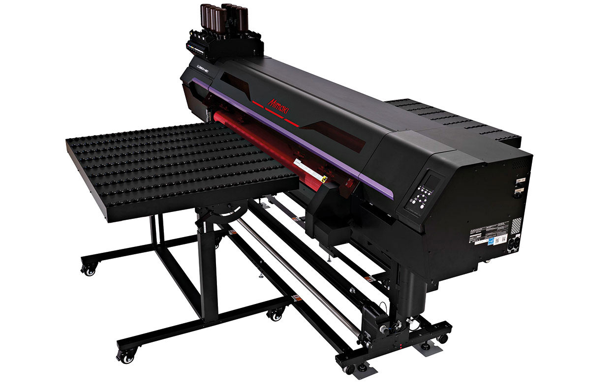 UV-Inkjetdrucker UJ330H-160 von Mimaki.
