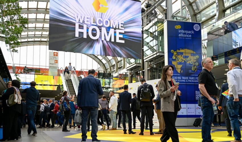 interpack in Düsseldorf, Foto Credit: Messe Düsseldorf / ctillmann