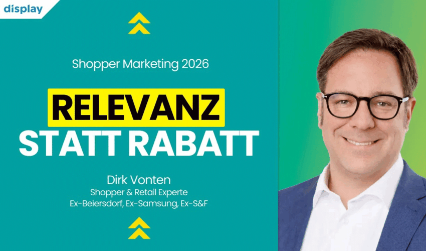 Vorschau Podcast "Relevanz statt Rabatt" mit Dirk Vonten