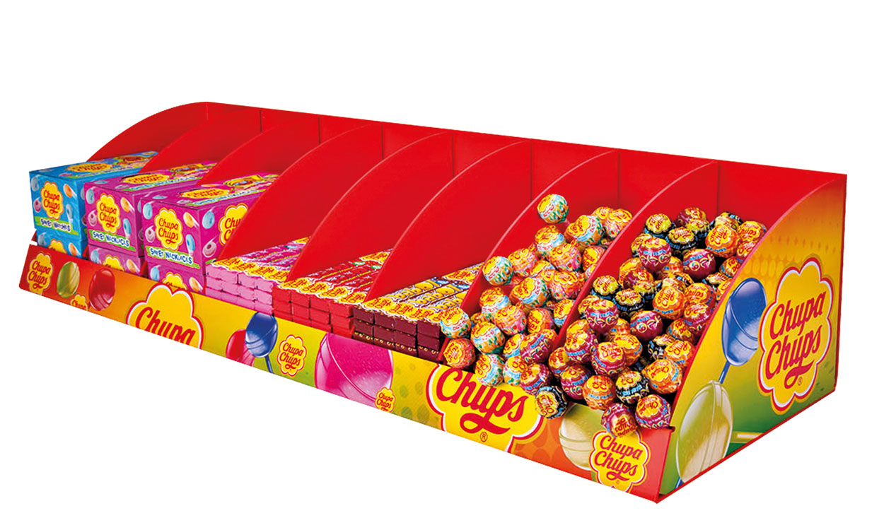 Display Süßigkeiten, Theke