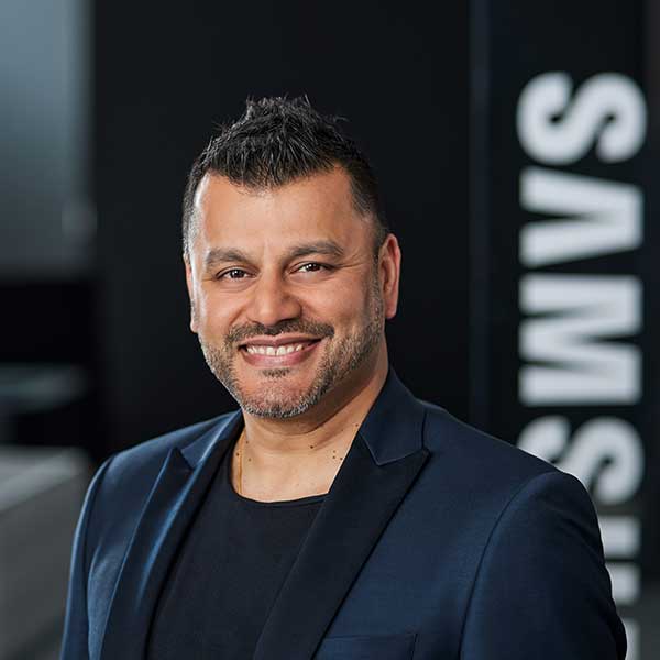 Porträt Amit Chatterjee, Manager Presales Solutions, Samsung.