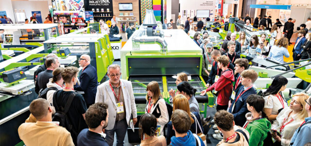 Messebesucher Fespa.