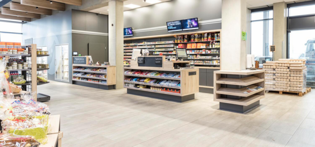 Verkaufsraum Tankstelle