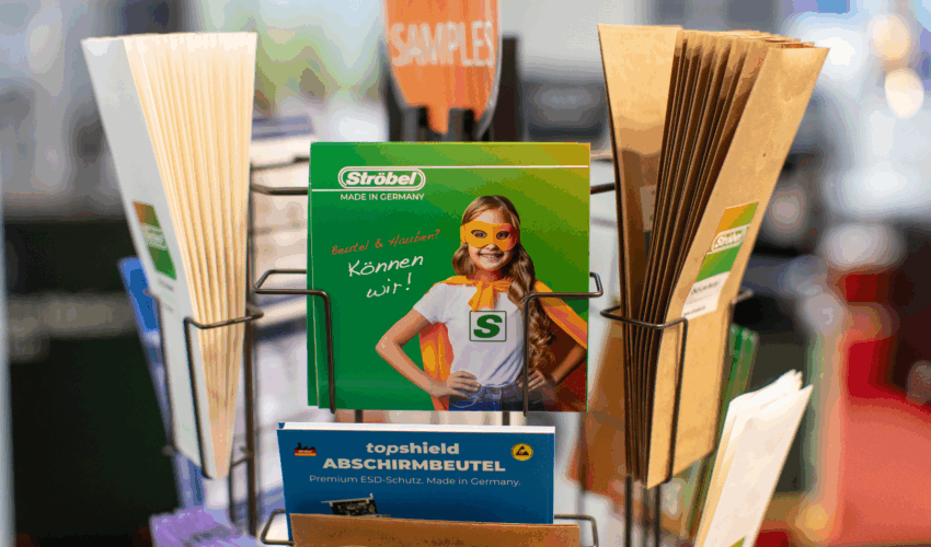 Kartenständer mit Karten