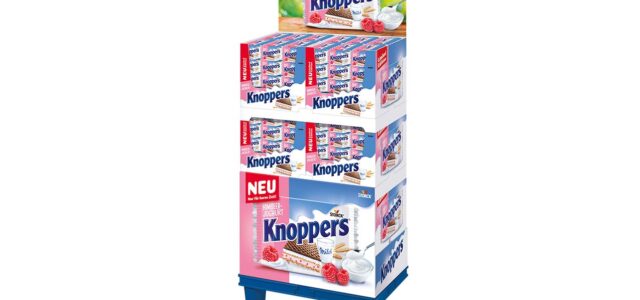 Display Knoppers Himbeer Jogurth