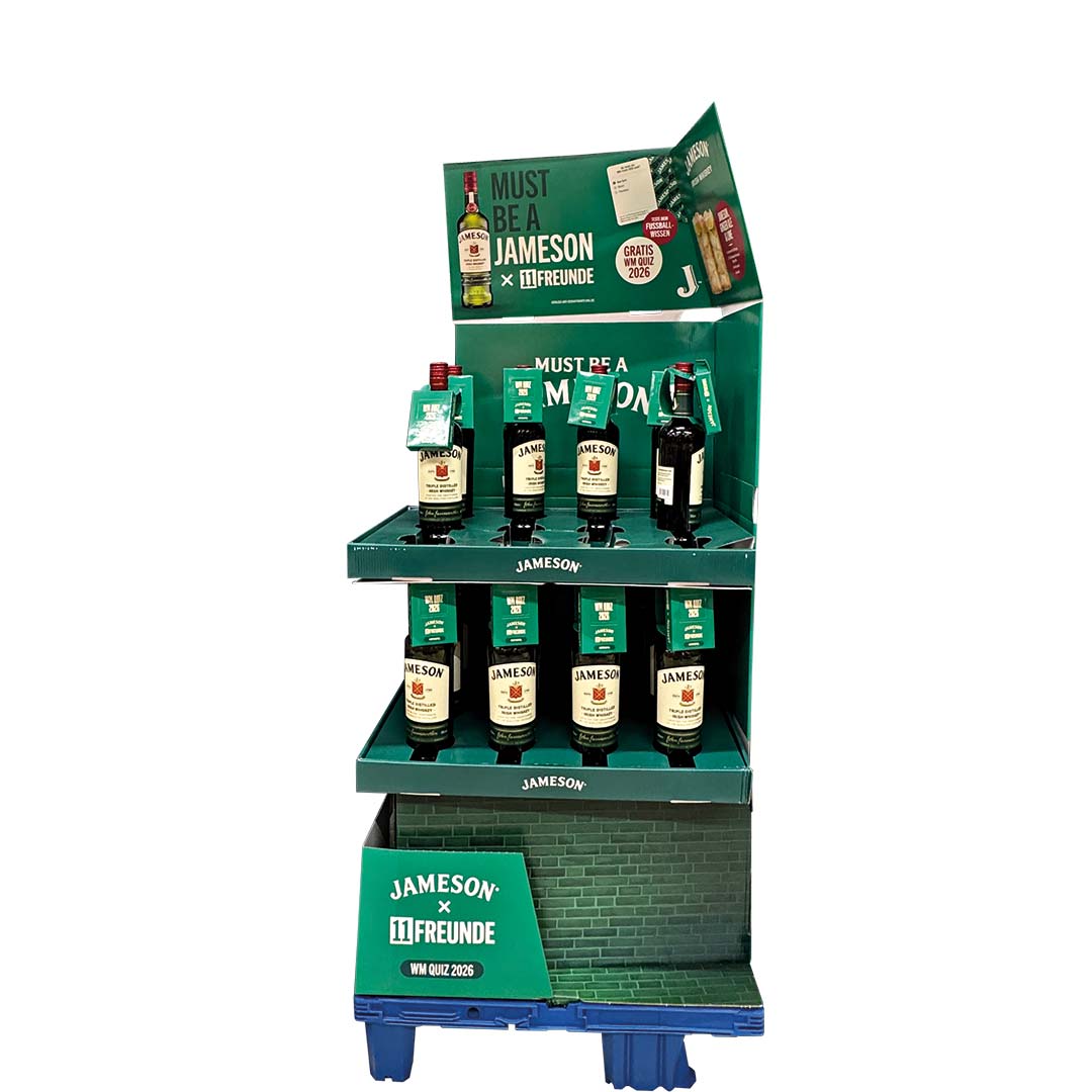 WM_Spirituosen_Jameson_LEH Display Whiskey