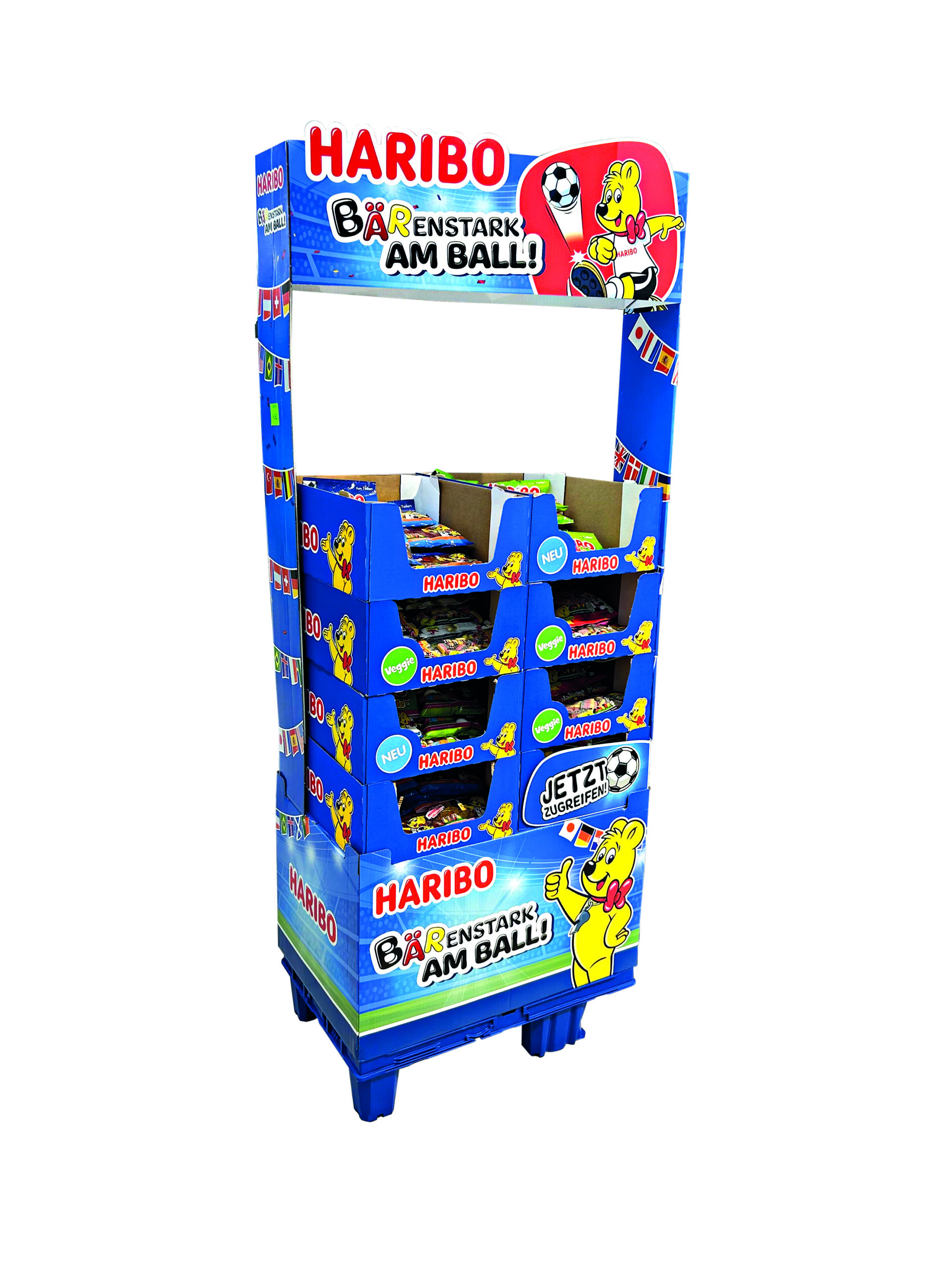 WM_Suesswaren_Haribo_Disc WM Display Haribo Bärenstark