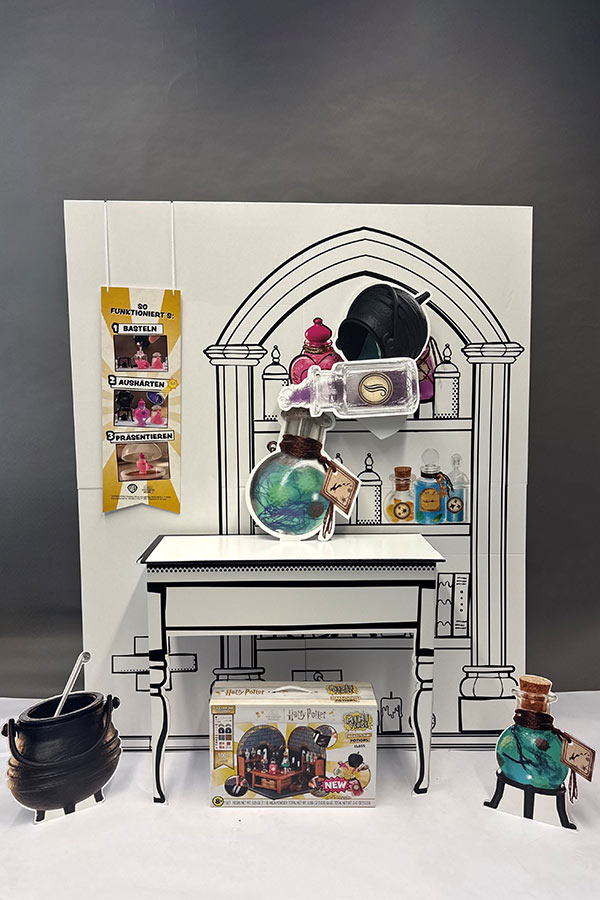 Schaufensterdisplay Harry Potter Ritzi