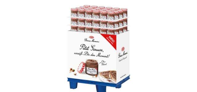 Süße Cremes Display
