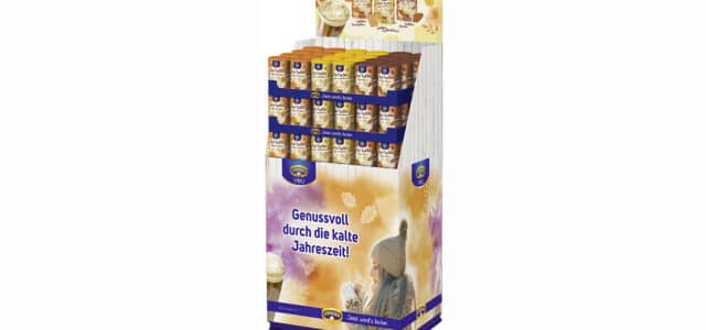 Display Krüger chai latte Golden Edition