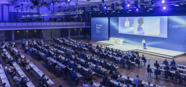 Podium Handelskongress Deutschland
