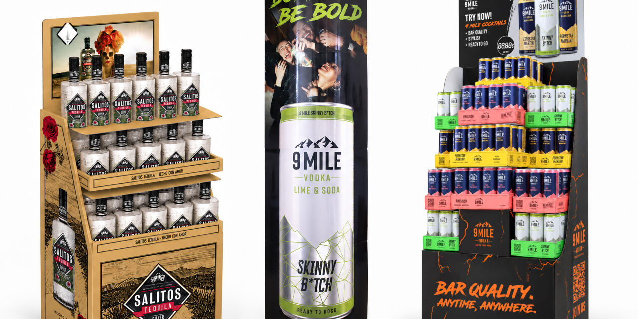 Displays Salitos und 9 Mile